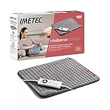 Imetec Intellisense Essential, Termoforo Multiuso, Cuscino Termico, 40x35 cm, Tessuto Anallergico, 5 temperature, Electro Block di sicurezza, Lavabile in lavatrice