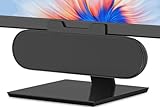 ZETIY Altoparlante per PC, USB Portatile Mini Soundbar, Alimentazione USB, Monitorare Casse PC per Telefono, Notebook, PC, Laptop, Desktop - Plug and Play （Nero）