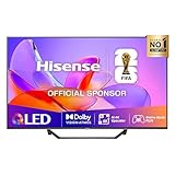 Hisense TV 43' QLED 4K 2025 43A72Q, Smart TV VIDAA U8, Dolby Vision, HDR 10+, Game Mode Plus, Dolby Atmos, Alexa Built-in, VIDAA Voice, Tuner DVB-T2/S2 HEVC 10, lativù 4K, 43''