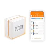 Netatmo NTH01-IT-EC Termostato Intelligente per Caldaia Individuale Versione Inglese, 240 V