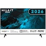 Nilait Prisma Smart TV 32 Pollici LED Full HD, WebOS, WiFi, HDR, DVB-T2/S2, Televisore Smart 32” Compatto per Casa e Camera