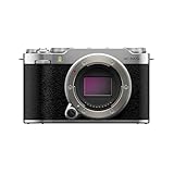 FUJIFILM X-M5 Fotocamera Digitale Mirrorless 26MP, solo corpo, Sensore CMOS X-Trans 4 APS-C, X-Processor 5, Filmati 6.2K 30p, Schermo LCD 3' Touch Vari-angle, Argento