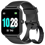 Blackview Smartwatch Donna,Orologio Fitness Tracker,1,83' Full Touch Smart Watch,Monitoraggio Sonno, SpO2, Frequenza Cardiaca,Notifiche Messaggi(2 Cinturini)