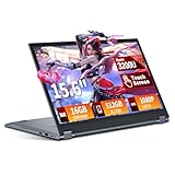 2 in 1 Touchscreen 15,6 Pollici PC Portatile Ryzen R3-3200U (fino a 3,5 GHz) Notebook 16GB RAM 512GB SSD 360° Rotation Touchscreen FHD IPS Win 11 Laptop Tastiera Retroilluminata RJ45 WIFI5 HDMI