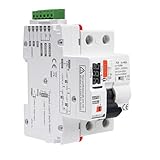 Salvavita Riarmo Automatico con display a LED,40A 30mA 2P AC230V Interruttore Differenziale a Riarmo Automatico Salvavita Autoriarmante RCCB (30mA Type AC)