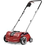 Einhell GC-ES 1231/1 Scarificatore elettrico (tensione 230 V, potenza 1200 W, largh.31 cm, 16 coltelli, diam. ruote ant. 180 mm, diam. ruote post. 100 mm, 3 livelli profondità di lavoro)