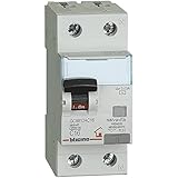 BTicino GC8813AC16 BTDIN Interruttore Magnetotermico Differenziale, 1P+N, 4.5 kA, Idn = 0.03 A, In = 16 A