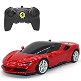TURBO CHALLENGE - Ferrari SF90 Stradale - RC Prestige - 095606 - Auto Telecomandata - Rosso - 1/24 - Batterie Non Incluse - Plastica - A Partire dai 6 anni