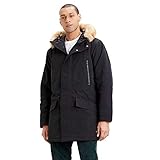 Levi's Woodside Utility Parka, Giacca Uomo, Nero ( Jet Black ), XL