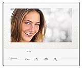 BTicino 344612 Videocitofono Classe 300 V13E senza WiFi, Bianco