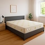Baldiflex Emporio Materasso Memory Matrimoniale Duck, con Rivestimento in Aloe Vera, Misura 160x190x25 cm