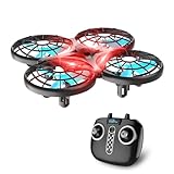 Loolinn | Drone per Bambini Regalo - Mini Drone con Tecnologia Anti-Collisione Automatica/Sicuro per i Bambini/Facile da far Volare/Acrobazie a 360°- Certificazione Approvata C0