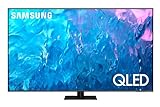 Samsung TV QE85Q70CATXZT QLED 4K, Smart TV 85' Processore Quantum 4K, Dual LED, OTS Lite, AirSlim Design, Integrato con Bixby e Alexa compatibile con Google Assistant, Titan Gray 2023