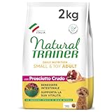 Trainer Natural Cibo per Cani Small and Toy Adult, Prosciutto Crudo, 2 Kg
