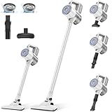 VersLife S6PRO Aspirapolvere Senza Fili, Scopa Elettrica Senza Fili, 30KPa Aspirazione Potente con Design Senza Spazzole, Autonomia 30 Minuti, Filtro HEPA, per Pavimenti e Peli di Animali Domestici