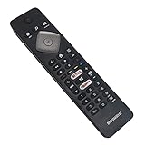 ALLIMITY BRC0884301-01 Sostituzione del Telecomando per Philips 4K UHD TV 24PFS6855/12 43PUS6504/12 32PFS6805/12 43PUS6504/62 65PUS6554/12 50PUS6554/12 43PUS6554/12 43PFS6805/12 58PUS6504/12