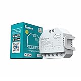 Interruttore Della Luce Intelligente,SONOFF DUAL R3 Lite 2-Gang 2-Way Smart Interruttore Wi-Fi Sostieni Alexa e Siri,3 modalità di lavoro, funziona con porte da persiane