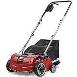 Einhell GC-SA 1231/1 Scarificatore arieggiatore elettrico (230 V, 50 Hz, 1200 W, largh. 31 cm, sacco raccolta 28 lt, 3 regolazioni profondità di lavoro)