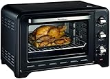 Moulinex OX464810 Optimo Fornetto Elettrico, 6 Modalità di Cottura, Temperatura fino a 240°C , Capacità di 33 L, Timer fino a 2 Ore, Nero