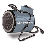 65310E generatore aria calda elettrico, ventilatore industriale 3000W per riscaldamento esterno