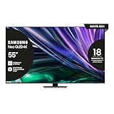 Samsung TV 55' QE55QN85DBTXZT NEO QLED 4K, Processore NQ4 AI Gen2, Upscaling AI 4K, Direct Full Array, Tecnologia Quantum Matrix, Motion Xcelerator 120Hz, Dolby Atmos e OTS Lite, Carbon Silver, 2024