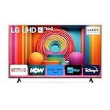 LG UHD 65'', Serie UR75, Smart TV 4K, 65UR75006LK, Processore α5 Gen6, HDR10 Pro, Filmmaker Mode, Game Optimizer, Wi-Fi, webOS 23, Alexa, Sports Portal, 3 HDMI, 2 USB