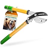 GRÜNTEK Cesoie Troncarami da Potatura Professionale Grizzly 47cm. Forbice da Giardinaggio con Moltiplicatore di Forza
