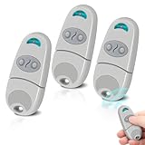3 Pezzi Telecomando Cancello, 433,92 MHz Telecomando Porta del Garage,Telecomando Compatibile con 433MHz Telecommande C@me EV, NA, EE, 2 Canali