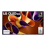 LG OLED evo 77'', Serie G4 2024, OLED77G45LW, Smart TV 4K, Design One Wall, Processore α11, Brightness Booster Max, 60W, Dolby Vision, Wi-Fi 6, 4 HDMI 2.1 4K@144Hz, GSYNC, VRR, ThinQ AI, webOS 24