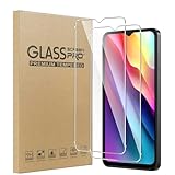 MIBZOR 2 Pezzi Vetro Temperato per Doogee Note 56/56 Plus/Pro/Doogee Note 56X / 56X Pro (6.56') Pellicola Prottetiva Durezza 9H Trasparente Pellicola Schermo, HD Trasparenza Protettiva Film