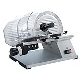Celme - Affettatrice Modello TOP250 - Acciaio con Lama Cromata Ø 250 mm - 40x51x37 cm
