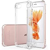 Hually Custodia compatibile con iPhone 7 Plus / 8 Plus, (5.5') 7 Plus/8 Plus Cover Antiurto Paraurti TPU Silicone Cover per iPhone 7 Plus/8 Plus - Trasparente