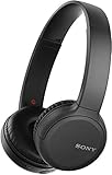 Sony WH-CH510 - Cuffie wireless on-ear - Bluetooth - compatibili con Google Assistant e Siri - Batteria fino a 35 ore - Ricarica Rapida (10 min. per 90 min. di riproduzione) - Nero