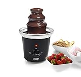 Princess Fontana di cioccolato, 3 livelli, altezza 22,5 cm, funzione di mantenimento in caldo, capacità 0,4 L, parti lavabili in lavastoviglie, corpo in acciaio inox, 32 W, 292994