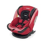 Foppapedretti Iturn DuoFix Seggiolino Auto Gruppo 0+/1/2/3 (0-36 Kg) per Bambini dalla nascita fino a 12 Anni circa, Cherry