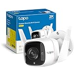 Tapo C310 Telecamera Wi-Fi Esterno FHD 1296P, Telecamera IP di Sorveglianza, Notifiche in Tempo Reale, Visione Notturna fino 30m, Impermeabile IP66, 2 Vie Audio, Compatibile con Alexa