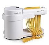 Innoliving Macchina Elettrica Sfogliatrice per Pasta Fatta in Casa INN-783, 100W, 6 Livelli di Spessore, 3 Rulli Inclusi, Lasagna, Tagliatelle, Chitarrine, Lavorazione Continua fino a 1 Ora