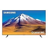 Samsung TV Ue50Tu7090Uxzt Smart Tv 50' Crystal Uhd 4K, Processore Crystal 4K, Hdr, Wi-Fi, Nero, 2020, Compatibile Con Alexa E Google Assistant, ‎111.58 x 25.02 x 71.86 cm; 10 grammi