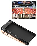 Superun Raceable Tapis Roulant Elettrico Adatto per Dispositivi Indossabili ad Alta Tecnologia, Walking Pad con Controllo APP da Max 136 kg per Casa con Corsi di Formazione