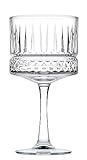 Bicchieri da Cocktail Pasabahce Elysia - Set di 4 Bicchieri da Cocktail in Vetro Trasparente da 500 cc - Design Elegante per Aperitivi, Feste, Cocktail Party, e Occasioni Speciali