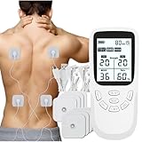 TENS Professionale Elettrostimolatore Muscolare Ricaricabile con USB–36 Programmi,40 Livelli di Intensità,Sollievo Dolore Cronico e Acuto,Rilassare per Schiena,Cervicale,Articolazioni,Sciatica e Corpo