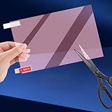 Asoway Pellicola Protettiva Taglio universale, Pellicola Salvaschermo A4 HD 300 x 202mm [2 Pezzi] per GPS, fotocamera, orologio, tablet, Flessibile HD Anti-Impronta, Alta Sensibilità Progettato