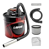 Lavor Aspiracenere ASHLEY 112 con funzione soffiante, filtro HEPA lavabile e prefiltro polveri fini