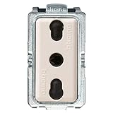 BTICINO Presa Bipasso Magic 2p+T10/16a