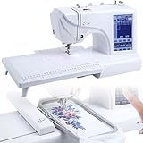 CGLYYDS Macchina da Ricamo computerizzata per Abbigliamento, Macchina da Cucito Automatico 158 Disegni integrati, con Area di Ricamo 4 'x 9.2' e Touch Screen LCD, 210 Lettere Integrate