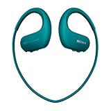 Sony NW-WS413 - Lettore musicale Walkman sportivo All in One 4GB, Impermeabile all'acqua salata, Resistente a polvere e sabbia, Funzionante tra -5°C e +45°C, Bluetooth, Blu