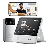 SwitchBot Videocitofono WiFi con Schermo a Colori da 4,3'', 2K Video Campanello con grandangolo di 165°, Citofono Senza fili da Esterno, 5000 mAh, Audio Bidirezionale, Compatibile Alexa