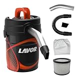 Lavor Aspiracenere ASHLEY 4.0 compatto e potente con filtro HEPA lavabile e prefiltro polveri fini