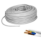 CAVO ELETTRICO FROR GOMMATO TRIPOLARE 3 POLI ANTIFIAMMA 3G1,5 '3x1,5' mm² 100 METRI