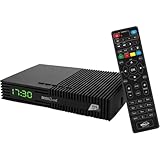 DIGIQUEST Decoder Tivùsat Ti9 con Smartcard Inclusa | Collega e guarda subito | Facile da installare | Telecomando 2in1 | Funzione di registrazione attivabile | DVB-S2 | HDR10/ HLG | Merlin